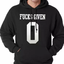 Bewild F*cks Given 0 Adult Hoodie