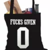Bewild F*cks Given 0 Tote Bag Hip-Hop Inspired