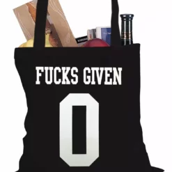 Bewild F*cks Given 0 Tote Bag Hip-Hop Inspired