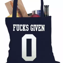 Bewild F*cks Given 0 Tote Bag Hip-Hop Inspired