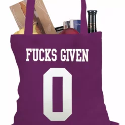 Bewild F*cks Given 0 Tote Bag Hip-Hop Inspired