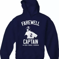 Bewild Sport Inspiration Farewell Captain Jeter Last Season Adult Hoodie