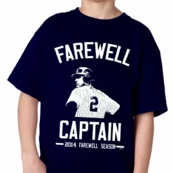 Bewild Farewell Captain Jeter Last Season Kid's T-Shirt Sport Inspiration