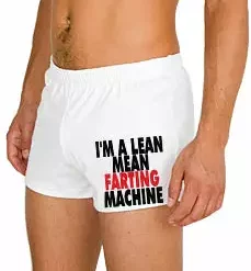 Bewild Men's Boxers Farting Machine Boxer Shorts