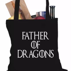 Bewild Father Of Dragons Tote Bag
