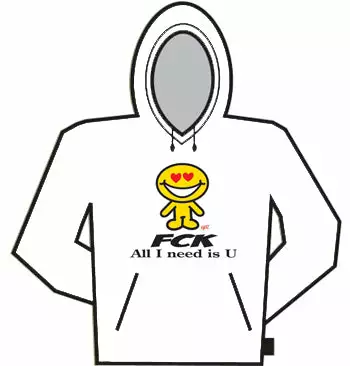 Bewild Cool Funny & Offensive FCK All I Need Is U Hoodie 3 Bewild Cool Funny & Offensive FCK All I Need Is U Hoodie