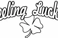 Bewild Cool Funny & Offensive Feeling Lucky Girls T-Shirt