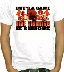 Bewild Positive Reinforcement Fire Fighting Is Serious T-Shirt