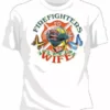 Bewild Positive Reinforcement Firefighters Wife Girls T-Shirt