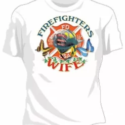 Bewild Positive Reinforcement Firefighters Wife Girls T-Shirt