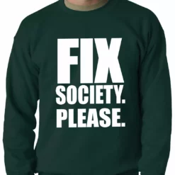 Bewild Positive Reinforcement Fix Society. Please. Transgender Equality Adult Crewneck