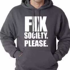 Bewild Fix Society. Please. Transgender Equality Adult Hoodie Say It Loud 14 Bewild Fix Society. Please. Transgender Equality Adult Hoodie Say It Loud