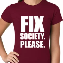 Bewild Say It Loud Fix Society. Please. Transgender Equality Ladies T-shirt 18 Bewild Say It Loud Fix Society. Please. Transgender Equality Ladies T-shirt