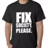Bewild Fix Society. Please. Transgender Equality Mens T-shirt 2 Bewild Fix Society. Please. Transgender Equality Mens T-shirt