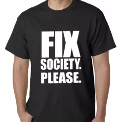 Bewild Fix Society. Please. Transgender Equality Mens T-shirt