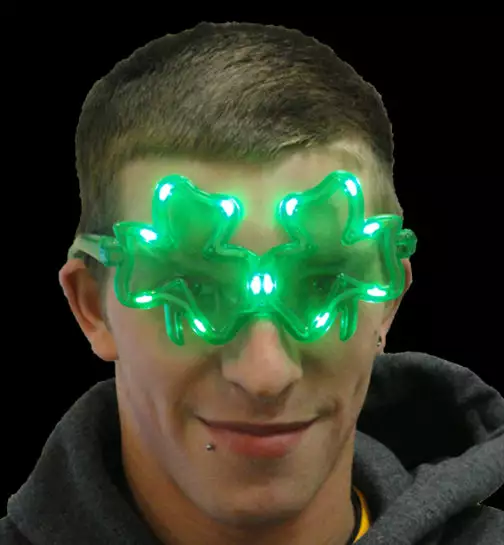 Bewild Flashing Shamrock Sunglasses 9 Bewild Flashing Shamrock Sunglasses