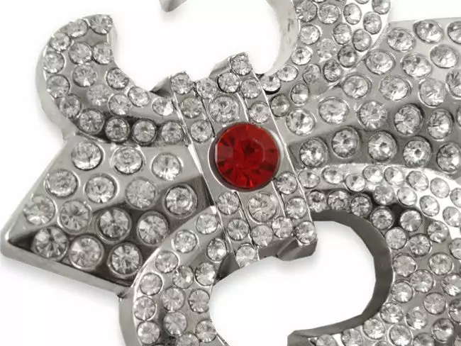 Bewild Fleur Di Lis Rhinestone Belt Buckle With FREE Leather Belt Belt Buckles 6 Bewild Fleur Di Lis Rhinestone Belt Buckle With FREE Leather Belt Belt Buckles