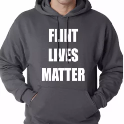 Bewild Say It Loud Flint Michigan Lives Matter Adult Hoodie