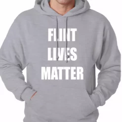 Bewild Say It Loud Flint Michigan Lives Matter Adult Hoodie