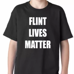Bewild Flint Michigan Lives Matter Kids T-shirt Say It Loud