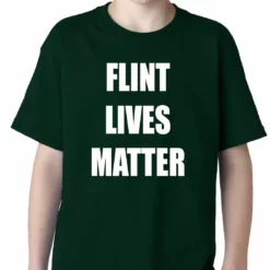 Bewild Flint Michigan Lives Matter Kids T-shirt Say It Loud