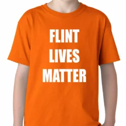 Bewild Flint Michigan Lives Matter Kids T-shirt Say It Loud 17 Bewild Flint Michigan Lives Matter Kids T-shirt Say It Loud