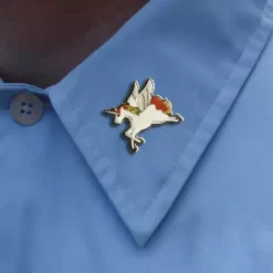 Bewild Lapel Pins Flying Unicorn Lapel Pin