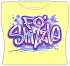 Bewild Hip-Hop Inspired Clothing Fo Shizzle Girls T-Shirt 7 Bewild Hip-Hop Inspired Clothing Fo Shizzle Girls T-Shirt