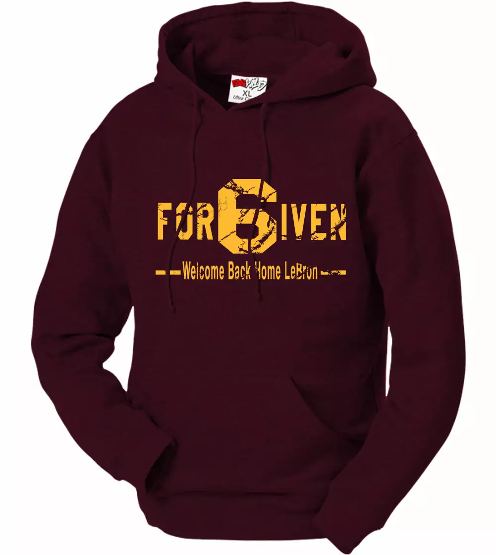 Bewild Sport Inspiration For6iven LeBron Cleveland Adult Hoodie 3 Bewild Sport Inspiration For6iven LeBron Cleveland Adult Hoodie