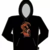 Bewild Biker Style Forge Of Vesuvius Hoodie