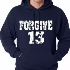 Bewild Forgive #13 Baseball Adult Hoodie