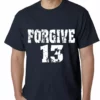 Bewild Forgive #13 Baseball Mens T-shirt