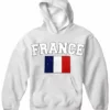 Bewild Nationality & Ethnic France Vintage Flag International Hoodie