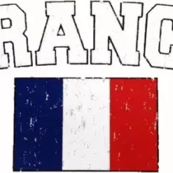 Bewild Nationality & Ethnic France Vintage Flag International Hoodie