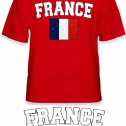 Bewild Nationality & Ethnic France Vintage Flag International Mens T-Shirt