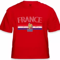 Bewild France Vintage Shield International Mens T-Shirt Nationality & Ethnic