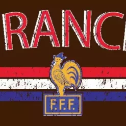 Bewild France Vintage Shield International Mens T-Shirt Nationality & Ethnic