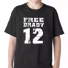Bewild Free Brady #12 - Deflategate New England Football Kids T-shirt