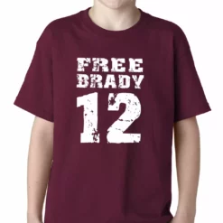 Bewild Free Brady #12 - Deflategate New England Football Kids T-shirt 7 Bewild Free Brady #12 - Deflategate New England Football Kids T-shirt
