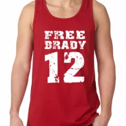 Bewild Free Brady #12 - Deflategate New England Football Tank Top 9 Bewild Free Brady #12 - Deflategate New England Football Tank Top