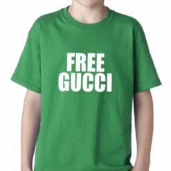 Bewild Free Gucci Guwop Kids T-shirt Hip-Hop Inspired Clothing