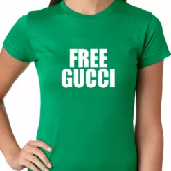 Bewild Free Gucci Guwop Ladies T-shirt Hip-Hop Inspired Clothing