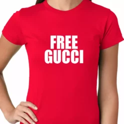 Bewild Free Gucci Guwop Ladies T-shirt Hip-Hop Inspired Clothing