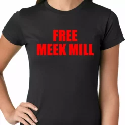 Bewild Free Meek Mill Hip Hop Ladies T-shirt