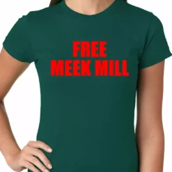 Bewild Free Meek Mill Hip Hop Ladies T-shirt