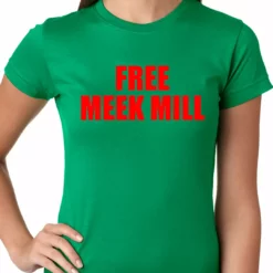 Bewild Free Meek Mill Hip Hop Ladies T-shirt