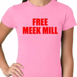 Bewild Free Meek Mill Hip Hop Ladies T-shirt