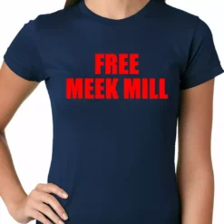 Bewild Free Meek Mill Hip Hop Ladies T-shirt