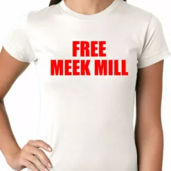 Bewild Free Meek Mill Hip Hop Ladies T-shirt
