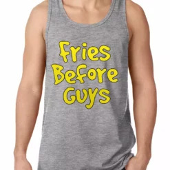 Bewild Fries Before Guys Tank Top Cool Funny & Offensive 13 Bewild Fries Before Guys Tank Top Cool Funny & Offensive
